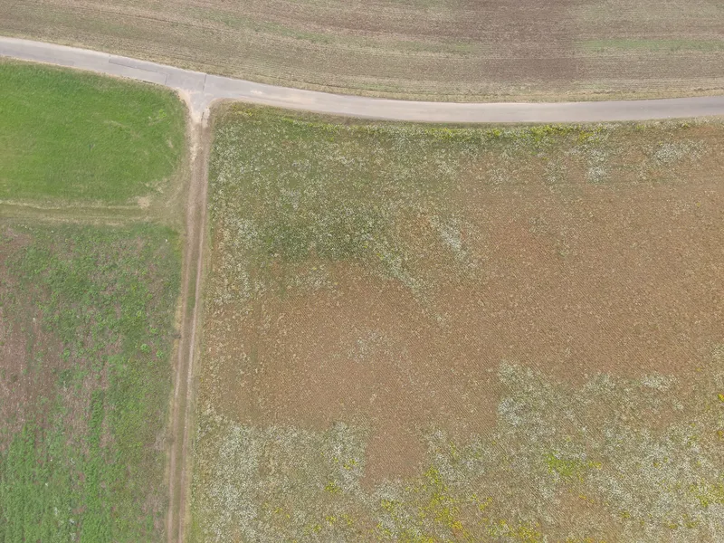 Luftbild landwirtschaftlicher Flächen